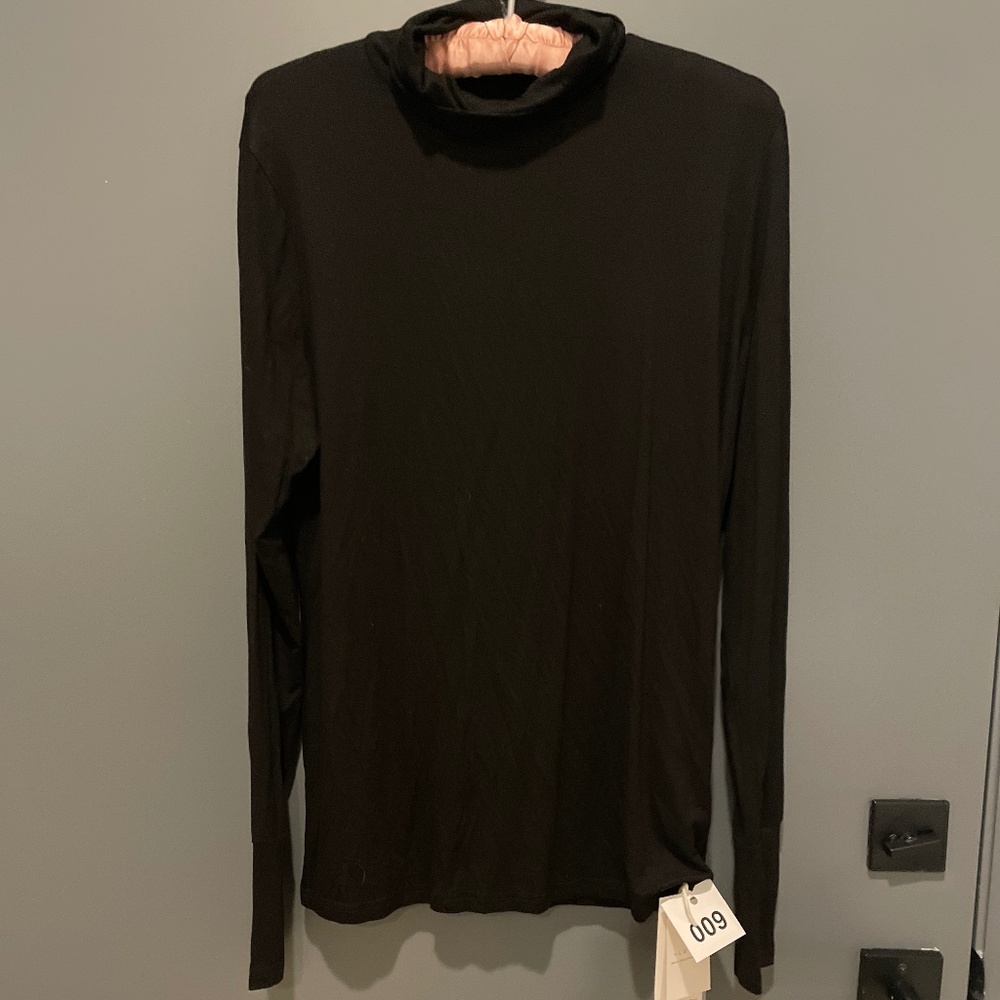 Brand new lightweight black turtleneck